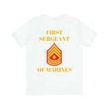 First Sergeant of Marines Jersey Short Sleeve Tee