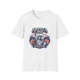 America 250 T-Shirt — Patriotic Statue of Liberty Fireworks Tee (Fourth of July)