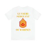 Gunnery Sergeant of Marines Jersey Short Sleeve Tee