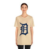 Detroit Tigers Unisex Jersey Short Sleeve Tee