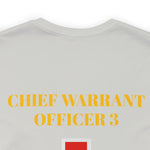 Chief Warrant Officer 3 of Marines Jersey Short Sleeve Tee