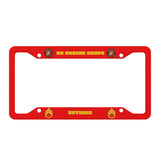 US Marine Corps SSgt Retired License Plate Frames