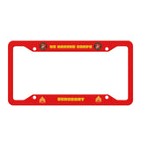 Marine Corps Sergeant License Plate Frames