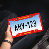 Marine Corps Sergeant License Plate Frames