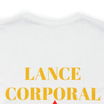 Lance Corporal of Marines Jersey Short Sleeve Tee