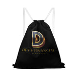 Dex's Financial Services Custom Gym Drawstring Bag