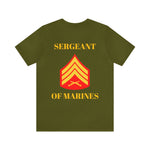 Sergeant of Marines Jersey Short Sleeve Tee