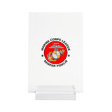 Personalised Name Acrylic Menu Holder Table Signs Stand with Base