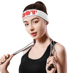 Custom Embroidered Name/Logo/Texts Headband 3D