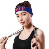 Custom Embroidered Name/Logo/Texts Headband 3D