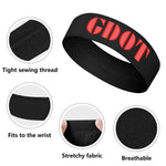 Custom Embroidered Name/Logo/Texts Headband 3D