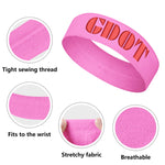 Custom Embroidered Name/Logo/Texts Headband 3D