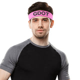 Custom Embroidered Name/Logo/Texts Headband