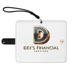 Black Phone Flip Case PU Leather Cover for Most Mobile Phone Models