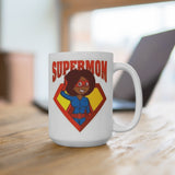Mom Mug — 15oz Patriotic Officer Coffee Cup - Wear Freedom Wear