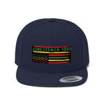 Juneteenth Unisex Flat Bill Hat