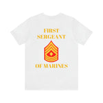 First Sergeant of Marines Jersey Short Sleeve Tee