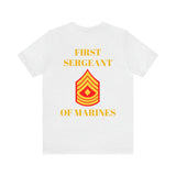 First Sergeant of Marines Jersey Short Sleeve Tee