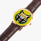 Bishop Yellow Instafamous Wide Type Quartz watch - Wear Freedom Wear