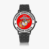 Marine Corps League Instafamous Steel Strap Quartz watch