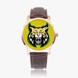 Bishop Yellow Instafamous Wide Type Quartz watch - Wear Freedom Wear