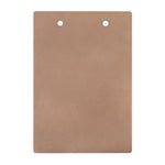 Decorative Hardboard Wood Clipboard for Students Office (with clip)