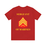 Sergeant of Marines Jersey Short Sleeve Tee