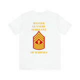 Master Gunnery Sergeant of Marines Jersey Short Sleeve Tee