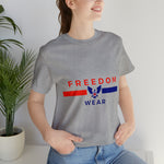 Freedom Wear Unisex Jersey Short Sleeve Tee