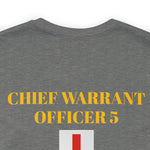 Chief Warrant Officer 5 of Marines Jersey Short Sleeve Tee