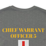 Chief Warrant Officer 5 of Marines Jersey Short Sleeve Tee