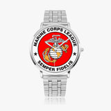 Marine Corps League Instafamous Steel Strap Quartz watch