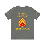 Staff Sergeant of Marines Jersey Short Sleeve Tee