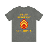 Staff Sergeant of Marines Jersey Short Sleeve Tee