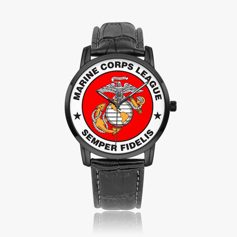 Marine Corps League  Instafamous Wide Type Quartz watch