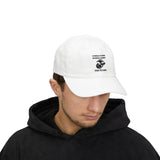 Classic Dad Cap for Proud Marines - 250 Years of Service, Military Hat, Gift for Dads, Veteran's Day, Patriotic Apparel, Casual Style