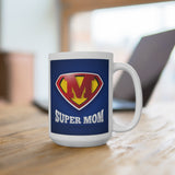 Supermom Mug 3 — 15oz Patriotic Officer Coffee Cup - Wear Freedom Wear
