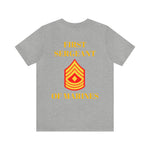 First Sergeant of Marines Jersey Short Sleeve Tee