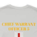 Chief Warrant Officer 5 of Marines Jersey Short Sleeve Tee