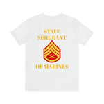 Staff Sergeant of Marines Jersey Short Sleeve Tee