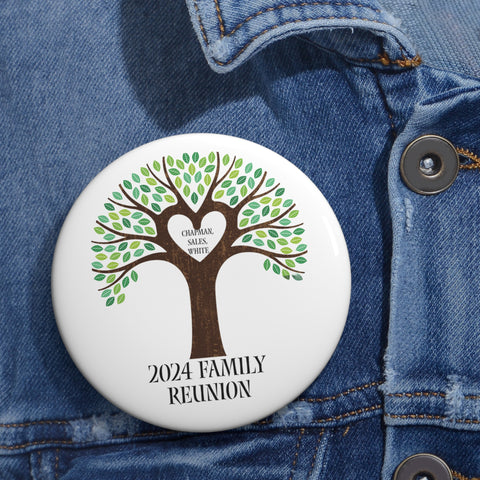 CSW 2024 Family Reunion Custom Pin Buttons