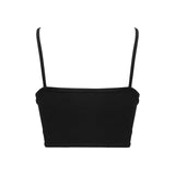 Juneteenth Women's Spaghetti Strap Crop Top (T67)