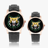 Bishop Black Instafamous Wide Type Quartz watch - Wear Freedom Wear