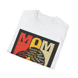 Mom Typography Portrait T-Shirt – Retro Mother's Day Gift - Wear Freedom Wear
