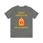 First Sergeant of Marines Jersey Short Sleeve Tee