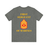 First Sergeant of Marines Jersey Short Sleeve Tee