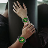 Bishop  Green Instafamous Wide Type Quartz watch - Wear Freedom Wear