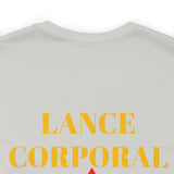 Lance Corporal of Marines Jersey Short Sleeve Tee