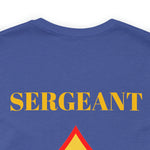 Sergeant of Marines Jersey Short Sleeve Tee