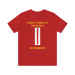 Chief Warrant Officer 5 of Marines Jersey Short Sleeve Tee